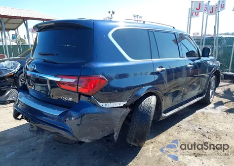 2021 Infiniti Qx80 Luxe Awd from USA, damaged, VIN JN8AZ2AE6M9272266